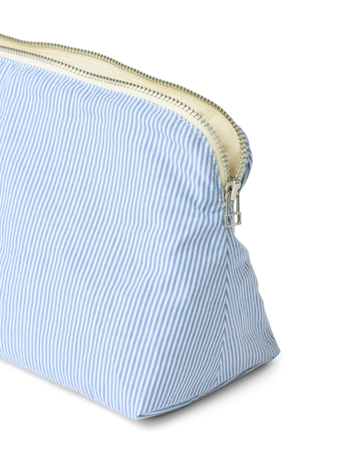 Celia Mini toilettaske - Milk Stribe